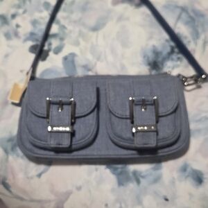 Michael Kors Denim Blue Mini Bag
